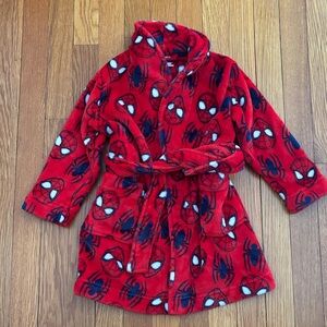 Marvel Red and Blue Spider-Man Plush Robe